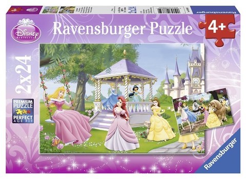 Puzzle DPR Magical Princesses 2x24 pcs