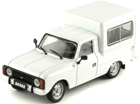 IZH-27156 white 1:43 DeAgostini Auto Legends USSR #76