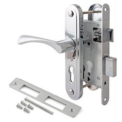 Замок Апекс врезной 1623-CR Б\Ц!!(аналог Димитровград 55мм)