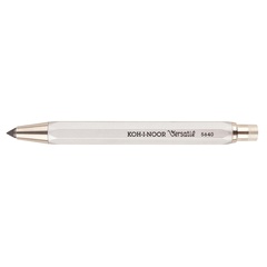 Карандаш цанговый металлический KOH-I-NOOR VERSATIL 5640 короткий, 5,6 мм, серебряный