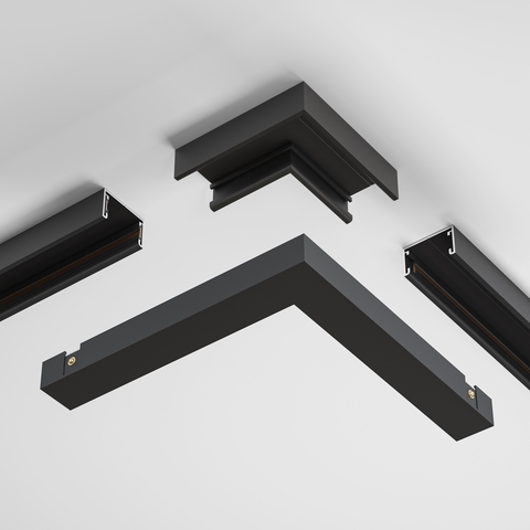Комплектующие для трековой системы Maytoni Accessories for tracks basity TRA172CPC-1B