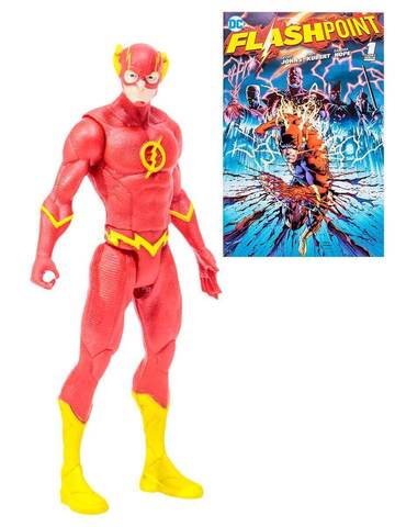 Фигурка McFarlane Toys DC: Flashpoint - The Flash with Comic Book
