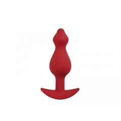 Анальная пробка Libra, цвет бордовый (CORE) (S)