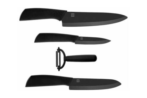 Набор ножей HuoHou 3+1 Ceramic Kitchn Knife Set керамические