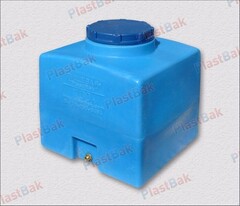 Емкость пищевая прямоугольная Пластбак 100 л. Прямоугольная (49x49x56см;синий) - арт.556270