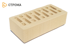 Кирпич лицевой СТРОМА Слоновая кость Бархат