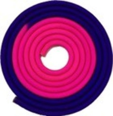 СКАКАЛКА ДЛЯ ГИМНАСТИКИ INDIGO 3м. цветная