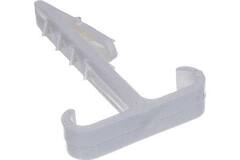 Дюбель-хомут Т-образный для двух плоских кабелей 2х12 КФ 100шт Rexant 07-4615