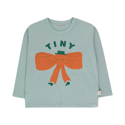 Лонгслив Tinycottons Bow Sea Green