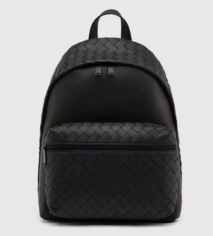 Рюкзак Bottega Veneta Intrecciato Small черный