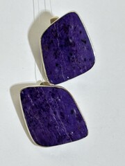 Панно (серьги из серебра)
