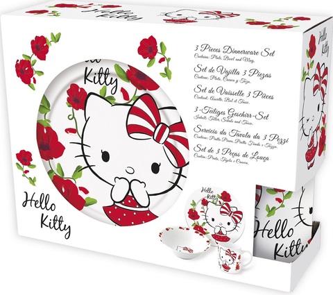 Привет Китти Набор керамической посуды — Posuda Hello Kitty
