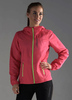 Беговая куртка с капюшоном Nordski Run Pink-Yellow женская