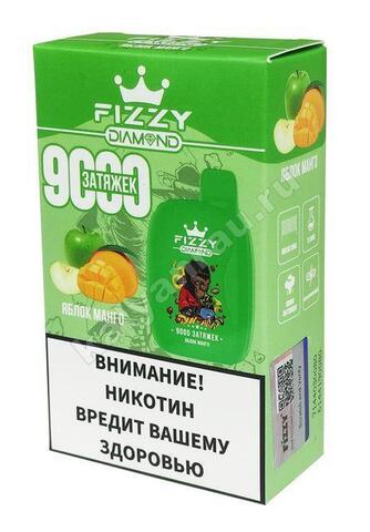 Fizzy Diamond Яблоко Манго 9000 затяжек