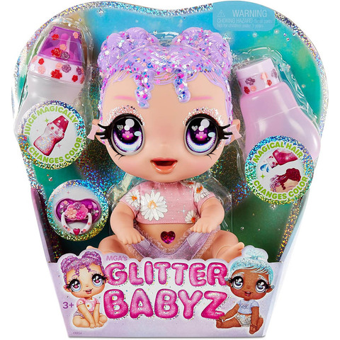 Блестящая Малышка Лила Вилдбум Glitter Babyz 28 см