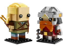Конструктор LEGO BrickHeadz 40751 Властелин колец: Леголас и Гимли