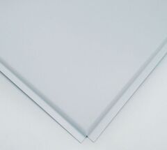 Кассетный подвесной потолок Grand Line Tegular 45 белый Al 595х595 мм