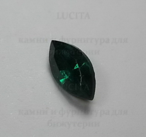 Ювелирные стразы Preciosa Emerald (10х5 мм) ()