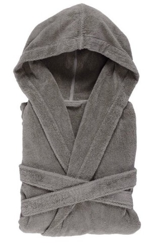 Халат махровый Abyss & Habidecor Алекс темно-серый