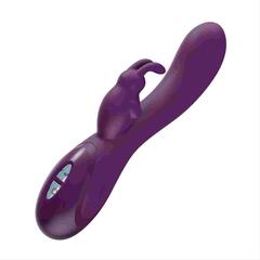 Фиолетовый вибратор-кролик Craybit Rabbit Vibrator - 21 см. - 