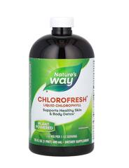 Nature's Way Chlorofresh, жидкий хлорофилл, без добавок, 132 мг, 480 мл (16 жидк. унций)