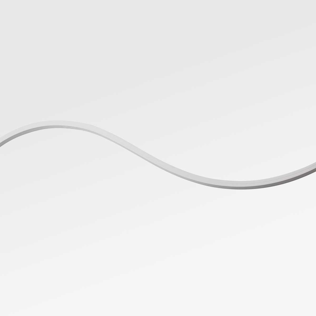 Профиль квадратный силиконовый 10х10 мм (тип А) PROFILED 20м/упак д/LED ленты 441020