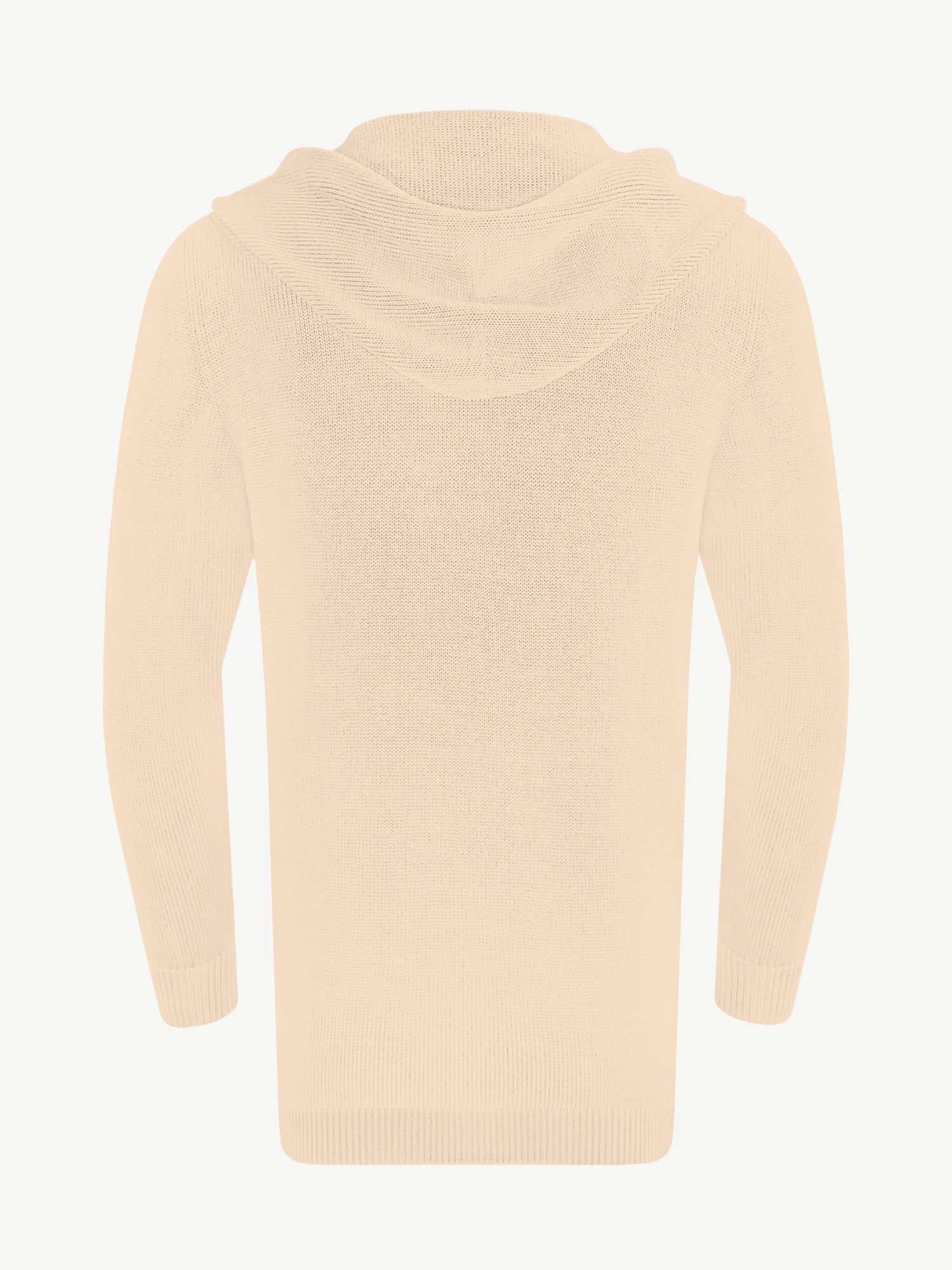 Кардиган с капюшоном из мягкой шерсти