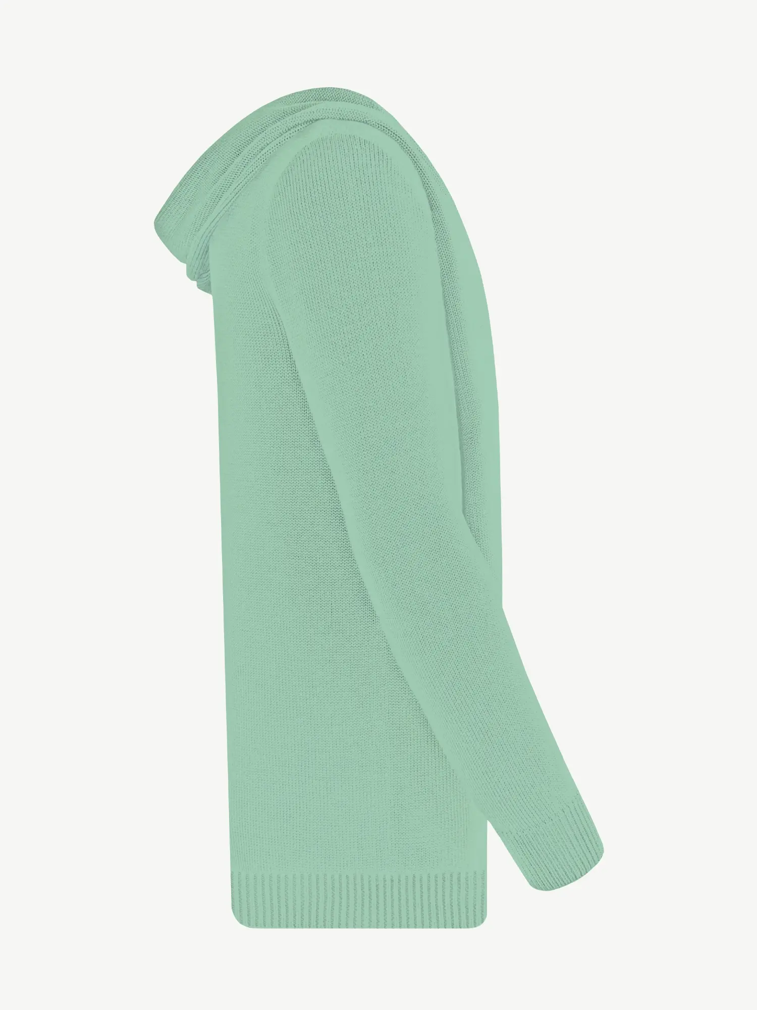 Кардиган с капюшоном из шелка