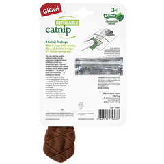 Triol игрушка для кошек Бобренок с кошачьей мятой 16см