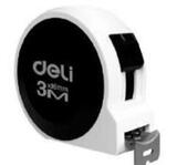 Рулетка "Home Series White" Deli H8003B 3м х 16мм, эксклюзивный дизайн