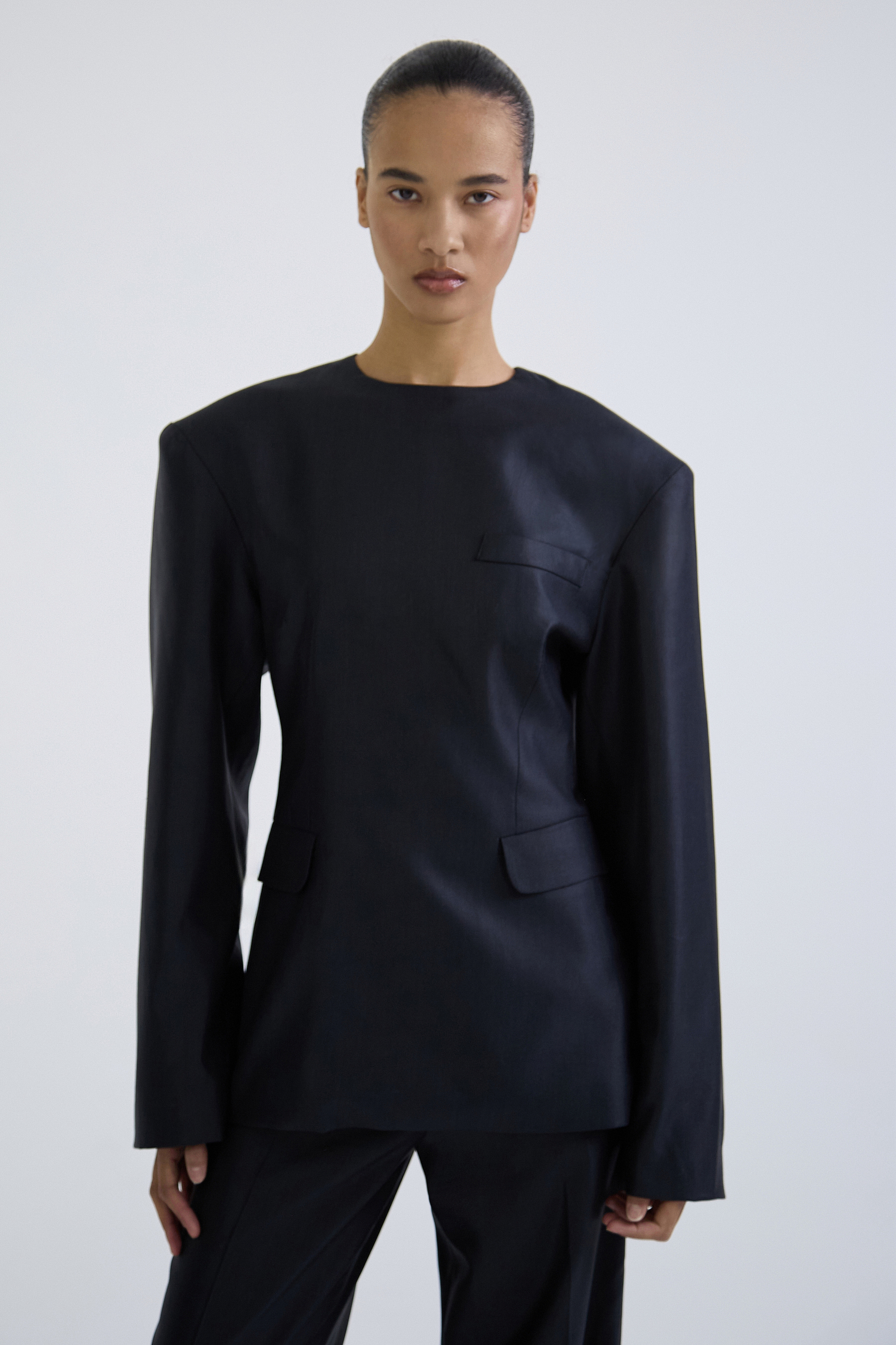 Жакет Meteorite из шелка и шерсти