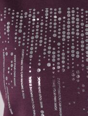 Нарядная футболка с блестящим принтом  D49.135 (131447)