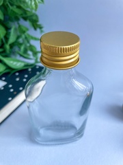 Баночки стеклянные с винтовой крышкой, 50 мл, 5,5*2,5*10,5 см, набор 3 шт.