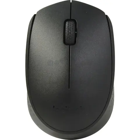 Мышь беспроводная Logitech B170 black (USB, for Business, 1000 dpi, 3but) (910-004798)