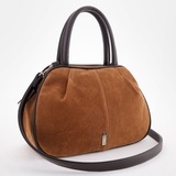 Сумка Саломея 479 эко-замша миндаль