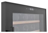 Винный шкаф Zugel ZCWF521DB черный