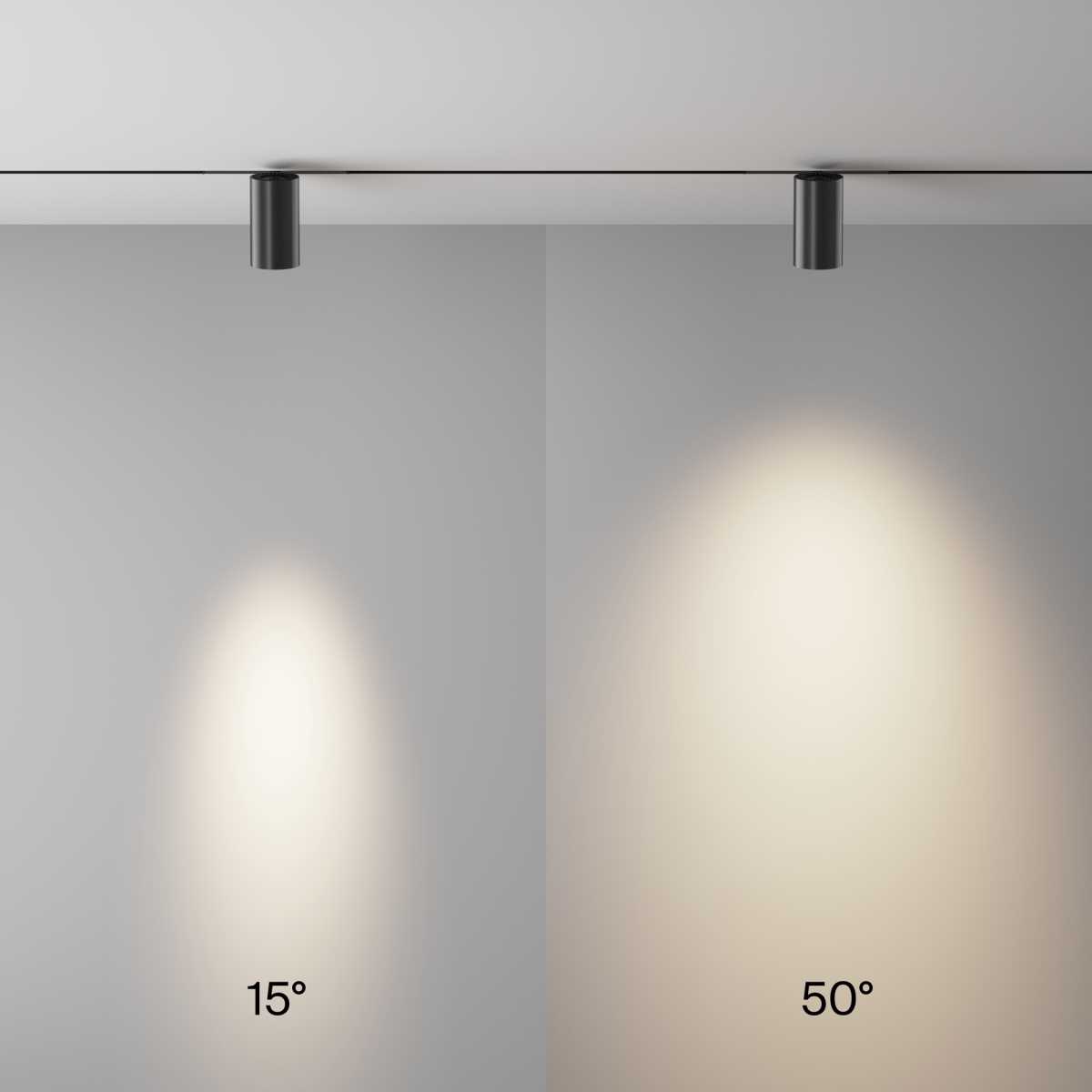 Трековый светильник Maytoni Technical EXILITY X Focus Led TR243-12W4K-B