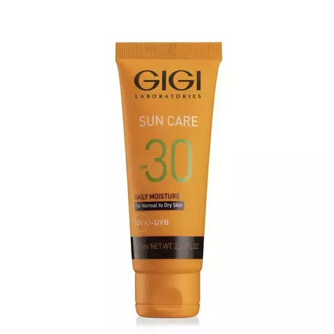 Крем GIGI солнцезащитный с защитой ДНК SPF30 для сухой кожи - SUN CARE Daily Protector SPF 30 for normal to dry skin