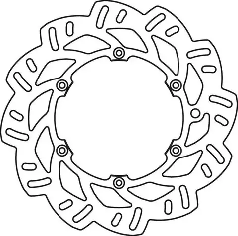 Диск тормозной передний TE/FE/FC/FX/MX/EXC/GS/SX/LC-4/SX-F 1501F2