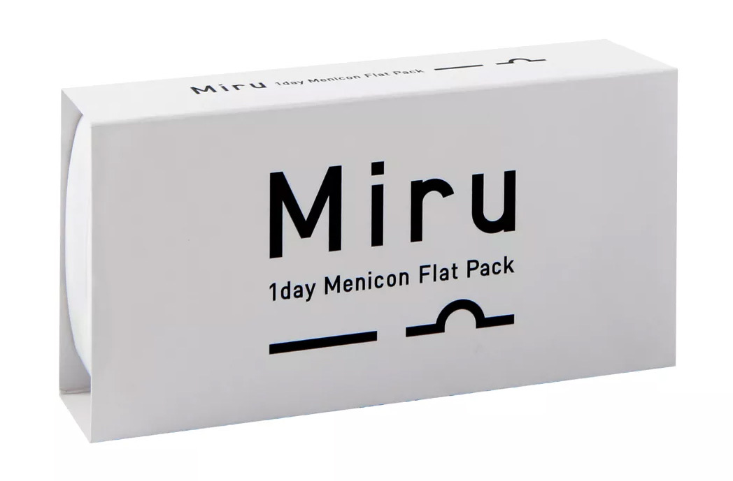 Линзы miru. Линзы miru 1 Day. Miru 1 Day Flat Pack. Miru Menicon. Линзы контактные miru 1 Day Menicon Flat Pack 30pk (8.6 / 14.2 / -4.75) (гарантия - нет).