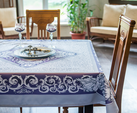 Скатерть 140x180 Blonder Home Chronos серая