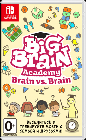 Игра Big Brain Academy: Brain vs. Brain (Switch) (Б/У)