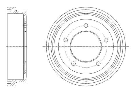 Барабан тормозной G-brake  GD-06331