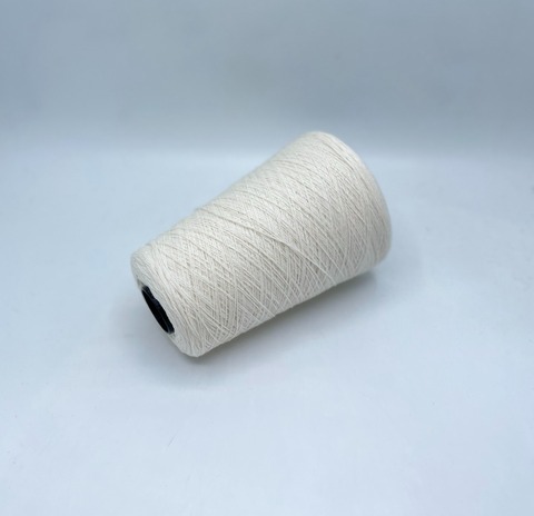Botto Jiuseppe (пр.Италия), art. Fairwool, 2/30*2 750м/100гр, 80% Меринос 20% Кашемир , цвет-Молочный(130/101), арт.33212
