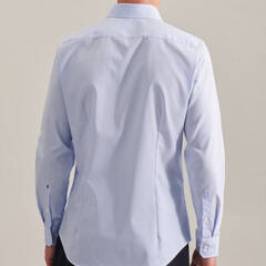 Сорочка мужская Seidensticker Shaped Fit 01.293640-11 в голубую полоску