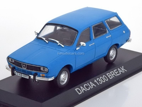 Dacia 1300 Break blue 1:43 DeAgostini Masini de legenda #29