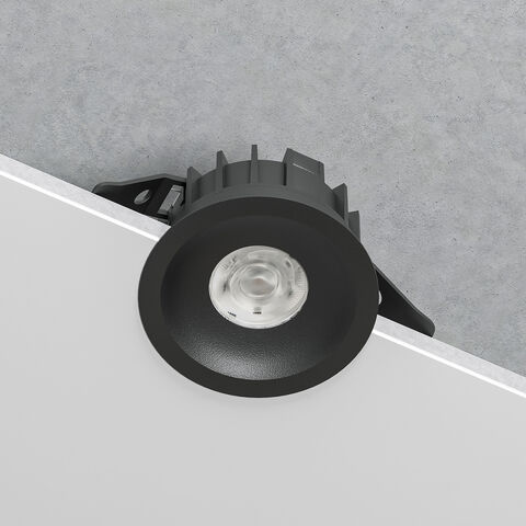 Встраиваемый светодиодный светильник Elektrostandard Combi 25067/LED 10W 4000K черный