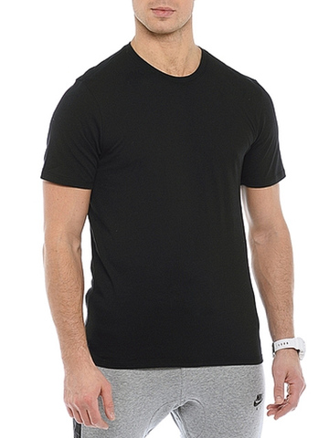 K505-1 футболка мужская, черная