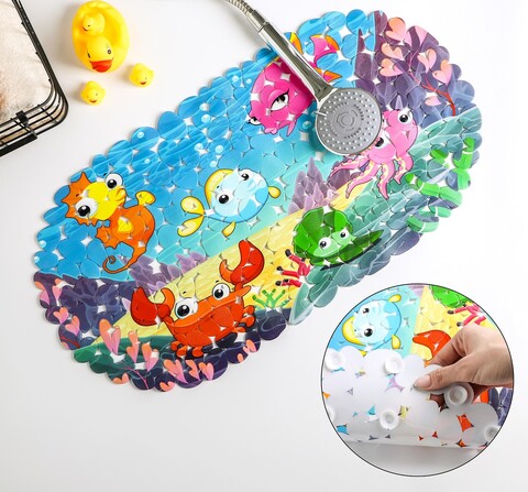 Противоскользящий коврик для ванны 