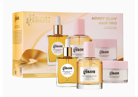 Gisou honey glow hair trio